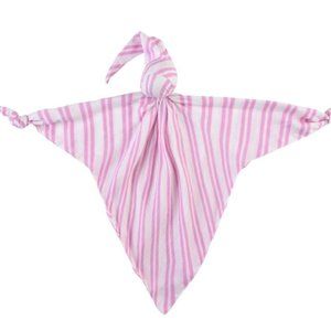 Baby Blanket Lovie by Mussi CUSKI Snuggle Comforter Blankie Pink Stripes